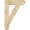 Ekena Millwork Traditional Craftsman Rough Sawn Bracket w/ Offset Brace, Douglas Fir, 8"W x 28"D x 40"H BKT0806X28X40TRA04RDF - alternate 4